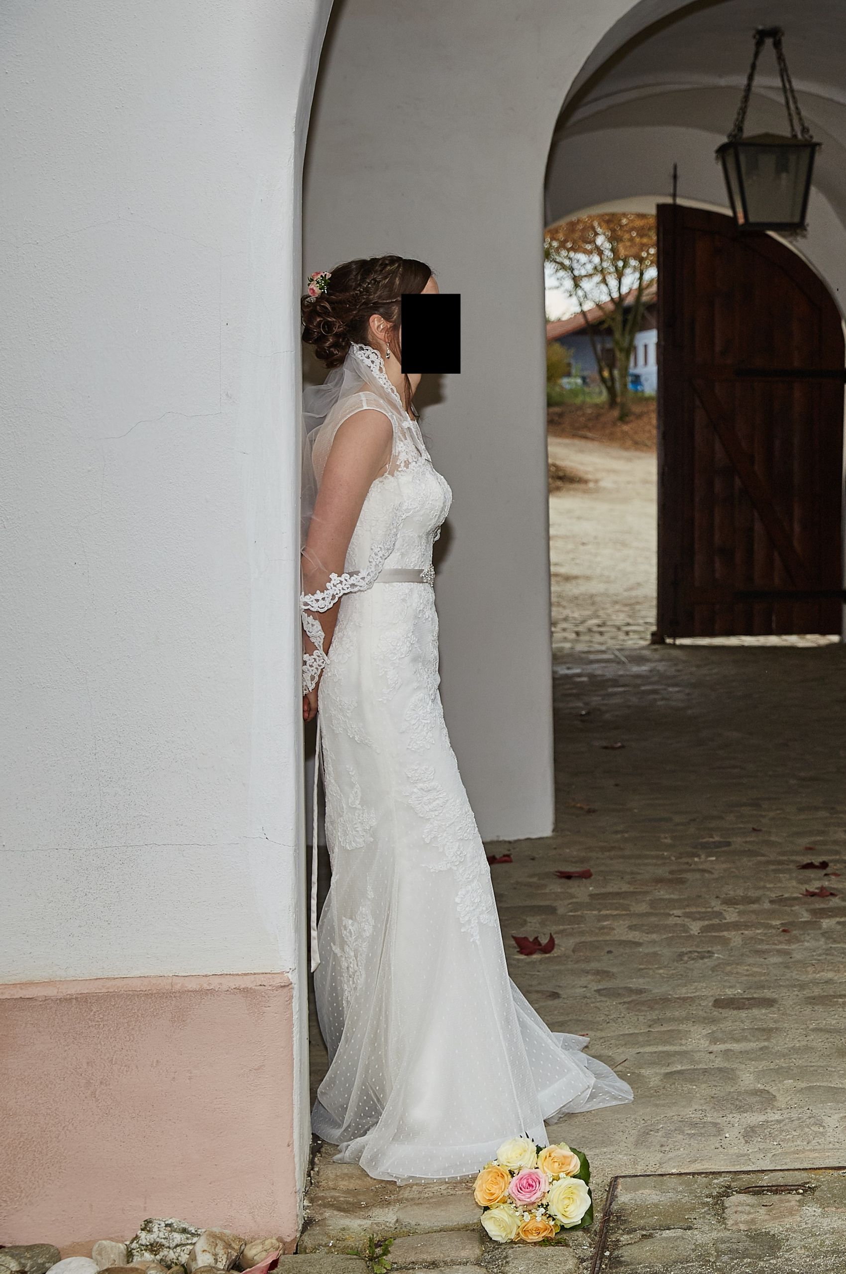 Second Hand Brautkleid · Meerjungfrau · Gr. 36 Foto 4