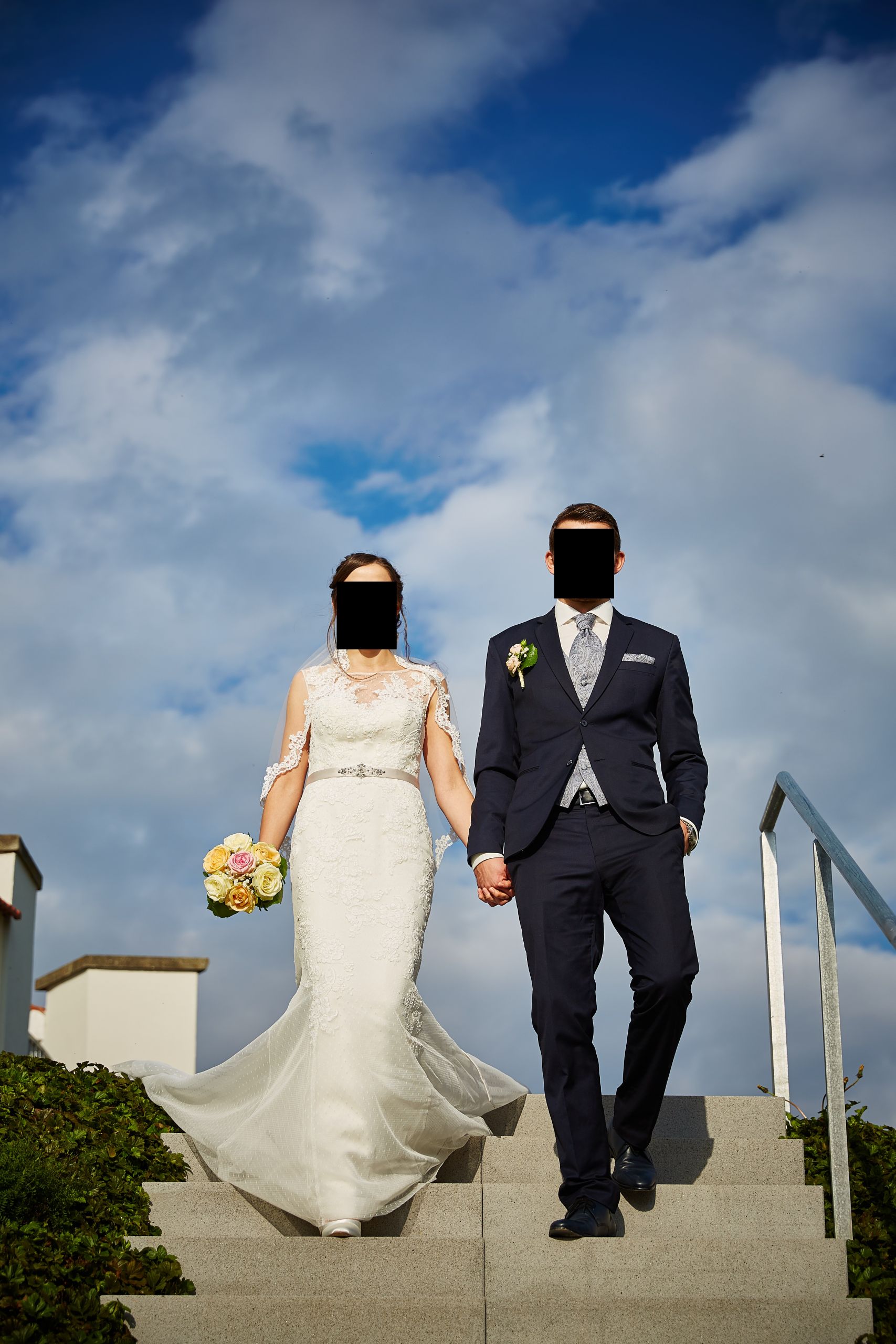 Second Hand Brautkleid · Meerjungfrau · Gr. 36 Foto 5