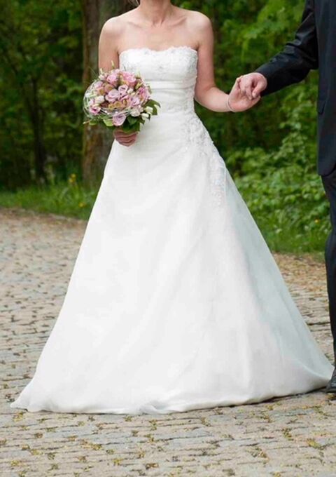 Second Hand Brautkleid · A-Linie · Gr. 38 Foto 1