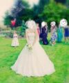 Second Hand Brautkleid St. Patrick / Pronovias A-Linie Gr. 36 Foto 2