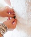 Second Hand Brautkleid St. Patrick / Pronovias A-Linie Gr. 36 Foto 5