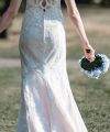Second Hand Brautkleid Stella York Stella York Scalloped Lace Keyhole Back Wedding Dress Style 6343 Meerjungfrau Gr. 38 Foto 3