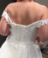 Second Hand Brautkleid Einzelanfertigung Meerjungfrau Gr. 42 Foto 3