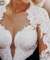 Second Hand Brautkleid Da Vinci, Stuttgart Meerjungfrau Gr. 36 Maßgeschneidert Foto 2