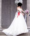 Second Hand Brautkleid A-Linie Gr. 36 Maßgeschneidert Foto 4