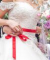 Second Hand Brautkleid A-Linie Gr. 36 Maßgeschneidert Foto 6