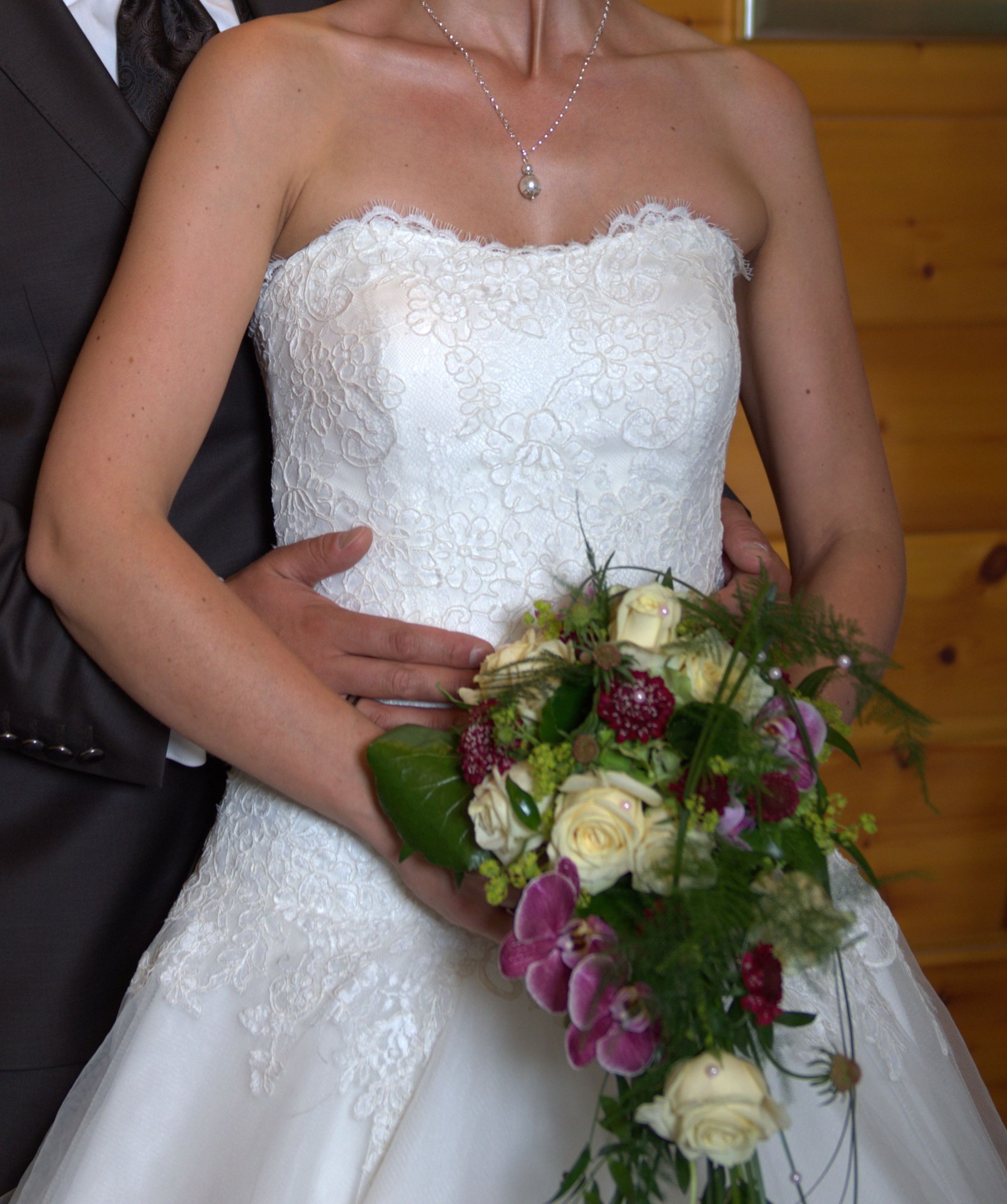 Second Hand Brautkleid Diane Legrand Prinzessin Gr. 36 Foto 6