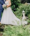 Second Hand Brautkleid Amélie A-Linie Gr. 42 Maßgeschneidert Foto 2
