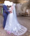 Second Hand Brautkleid A-Linie Gr. 38 Foto 3
