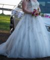 Second Hand Brautkleid Stella York A-Linie Gr. 42 Maßgeschneidert Foto 2