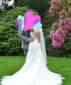 Second Hand Brautkleid Morilee / Madeline Gardner Meerjungfrau Gr. 32 Foto 3