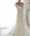 Second Hand Brautkleid Morilee / Madeline Gardner Meerjungfrau Gr. 32 Foto 4