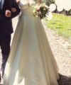 Second Hand Brautkleid Elizabeth Passion / Mode de Pol A-Linie Gr. 38 Foto 1