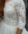 Second Hand Brautkleid A-Linie Gr. 34 Foto 4
