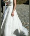 Second Hand Brautkleid A-Linie Gr. 36 Foto 4