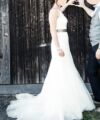 Second Hand Brautkleid La Sposa / St. Patrick / Pronovias Meerjungfrau Gr. 34 Foto 2