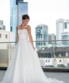 Brautkleid Semiha Bähr Couture Fabia2036 A-Linie Gr. 38 Einzelstück Foto 1