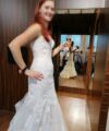 Second Hand Brautkleid Sincerity Bridal / Justin Alexander Meerjungfrau Gr. 36 Neu & ungetragen Foto 1