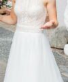 Second Hand Brautkleid A-Linie Gr. 34 Maßgeschneidert Foto 1