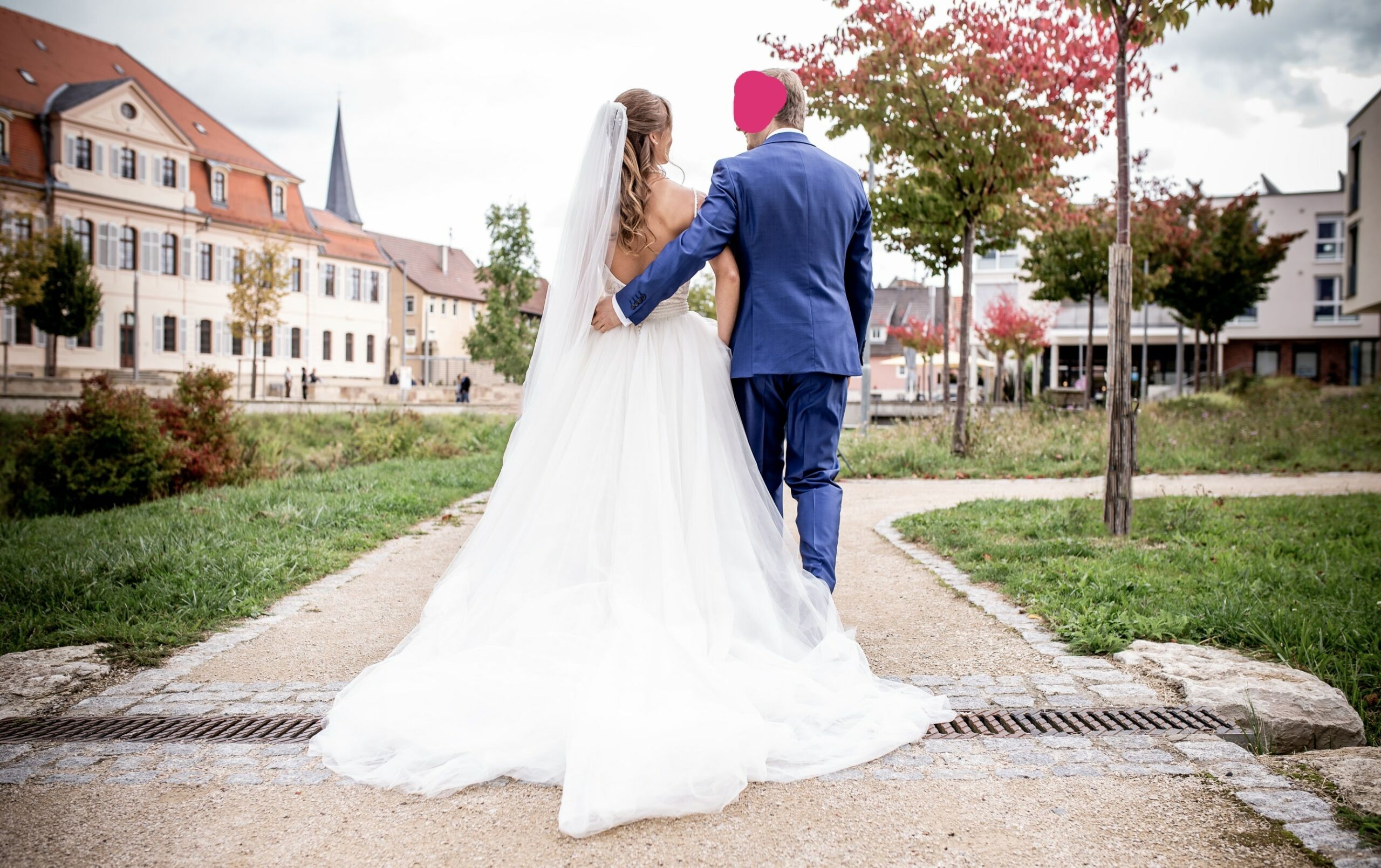 Second Hand Brautkleid Rosa Clara Diva Zweiteiler Gr. 34 Maßgeschneidert Foto 7