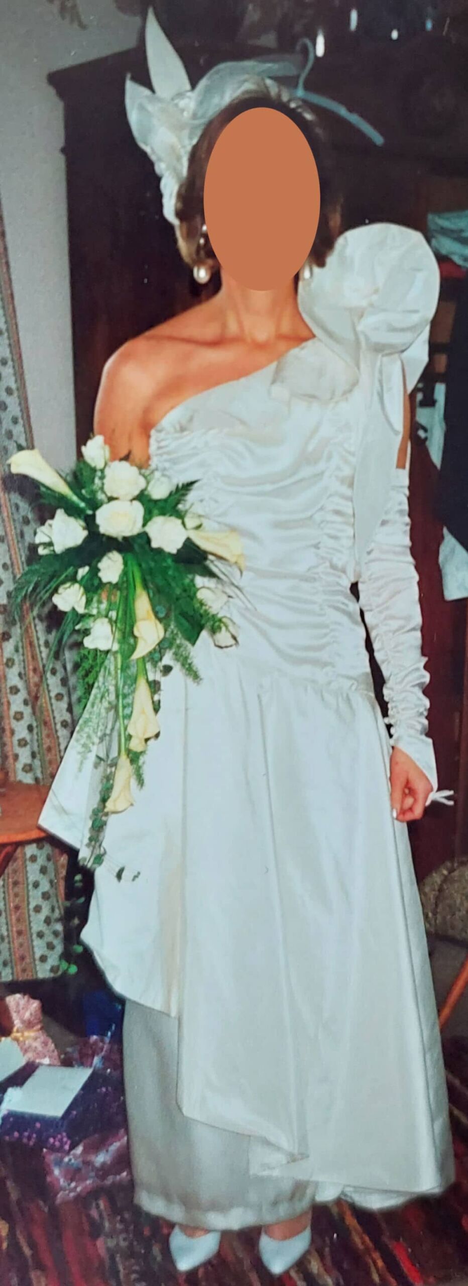 Second Hand Brautkleid Modellkleid, individuell angefertigt A-Linie Gr. 36 Maßgeschneidert Foto 1