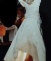 Second Hand Brautkleid Modellkleid, individuell angefertigt A-Linie Gr. 36 Maßgeschneidert Foto 2