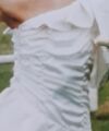 Second Hand Brautkleid Modellkleid, individuell angefertigt A-Linie Gr. 36 Maßgeschneidert Foto 6