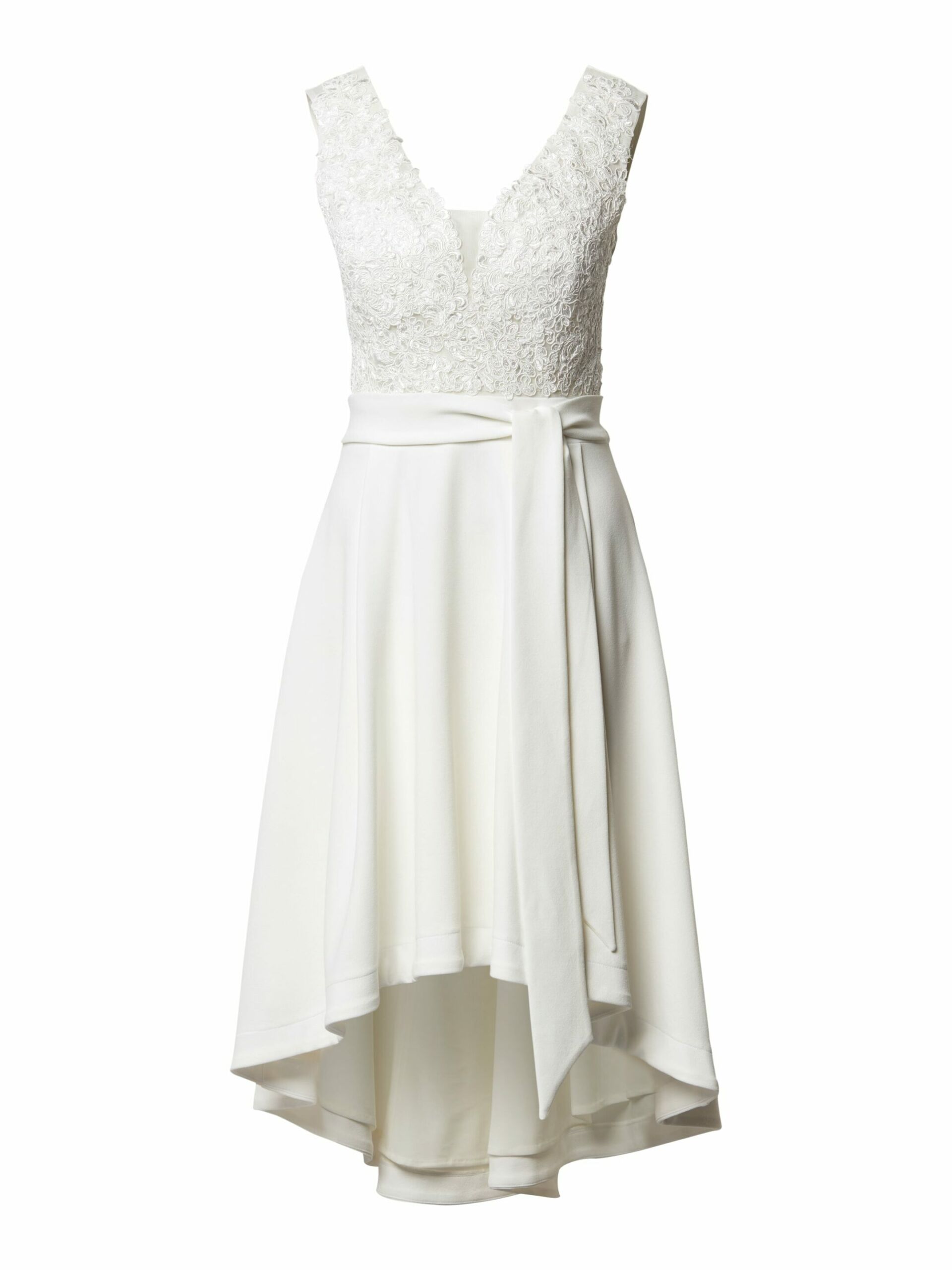 Brautkleid Paradi Standesamt Vokuhila Foto 4