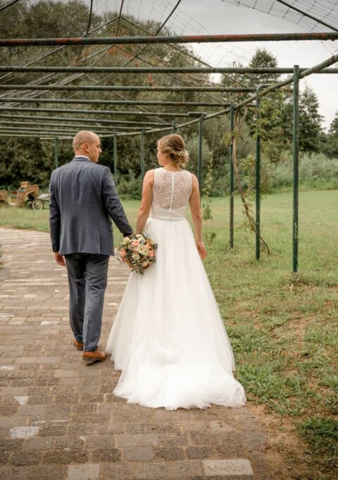 Second Hand Brautkleid Kleemeier Holma Boho Gr. 38 Foto 1