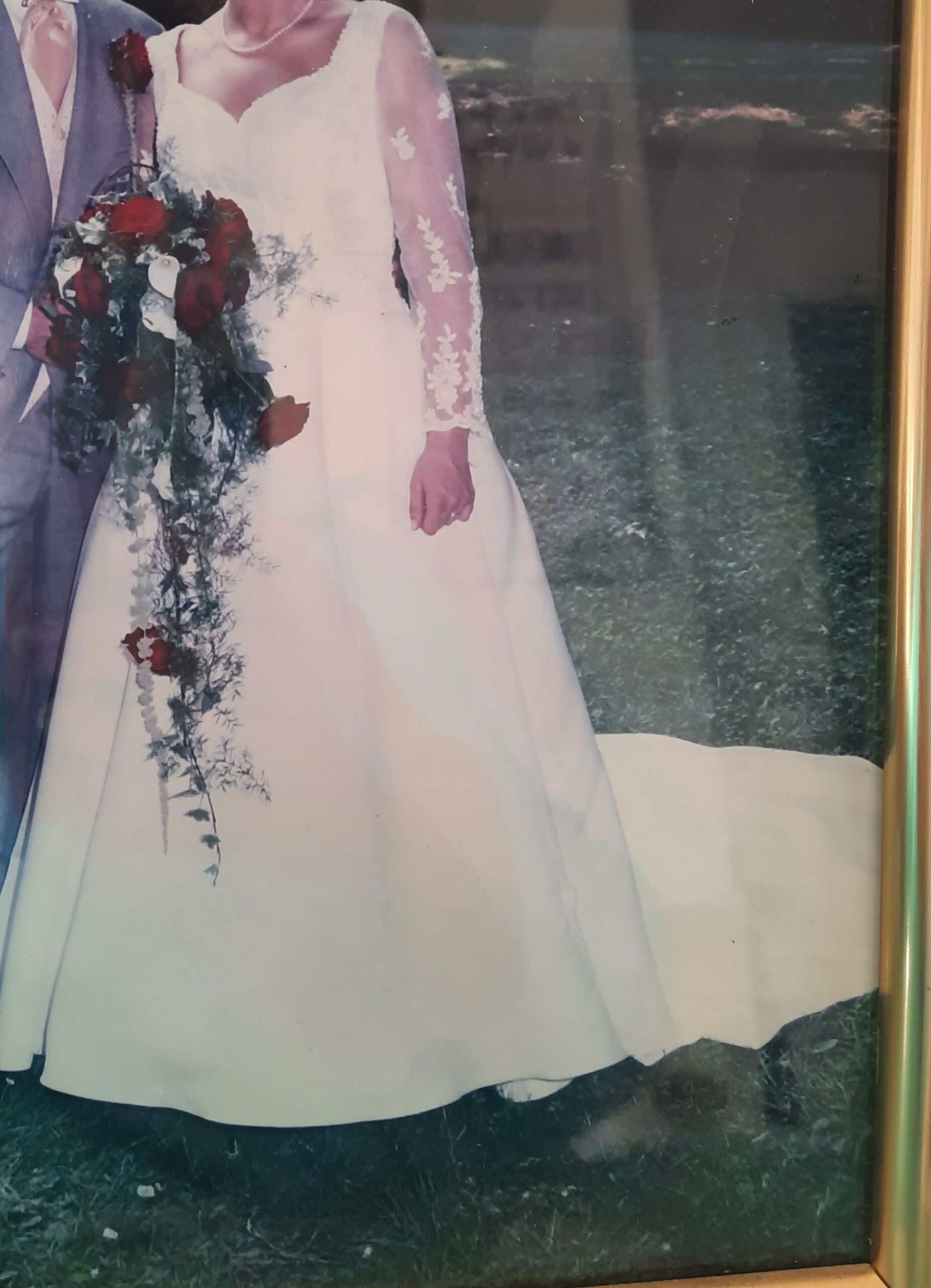 Second Hand Brautkleid Sincerity Bridal / Justin Alexander A-Linie Gr. 44 Foto 1