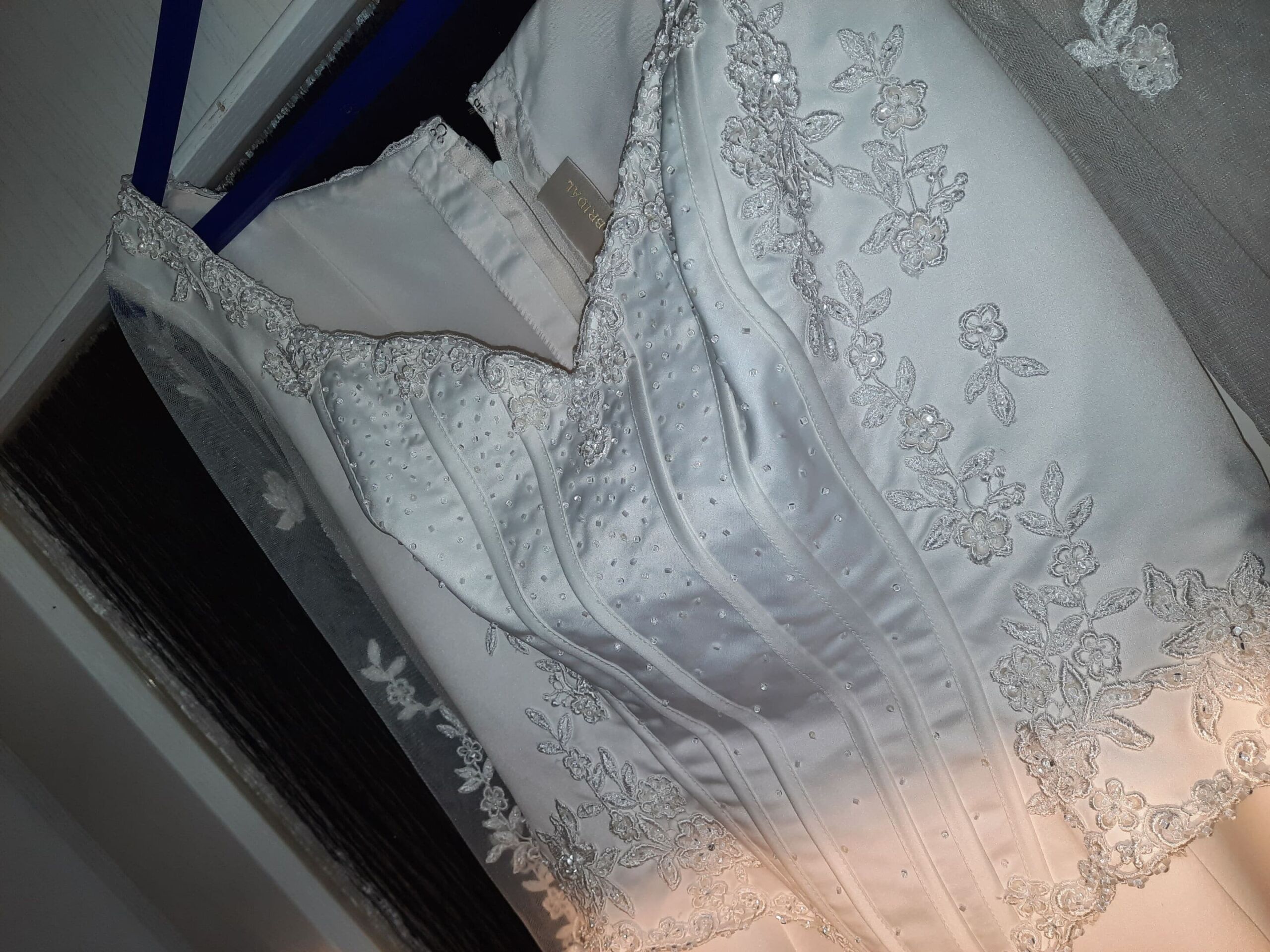 Second Hand Brautkleid Sincerity Bridal / Justin Alexander A-Linie Gr. 44 Foto 8