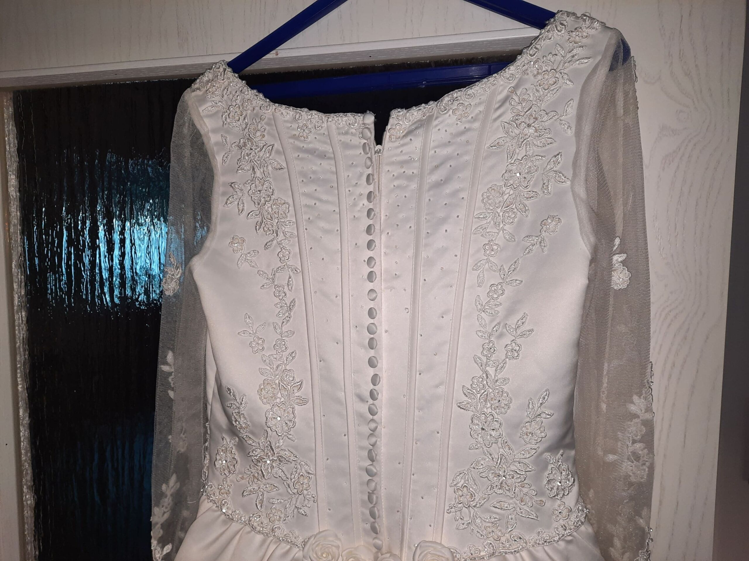 Second Hand Brautkleid Sincerity Bridal / Justin Alexander A-Linie Gr. 44 Foto 6