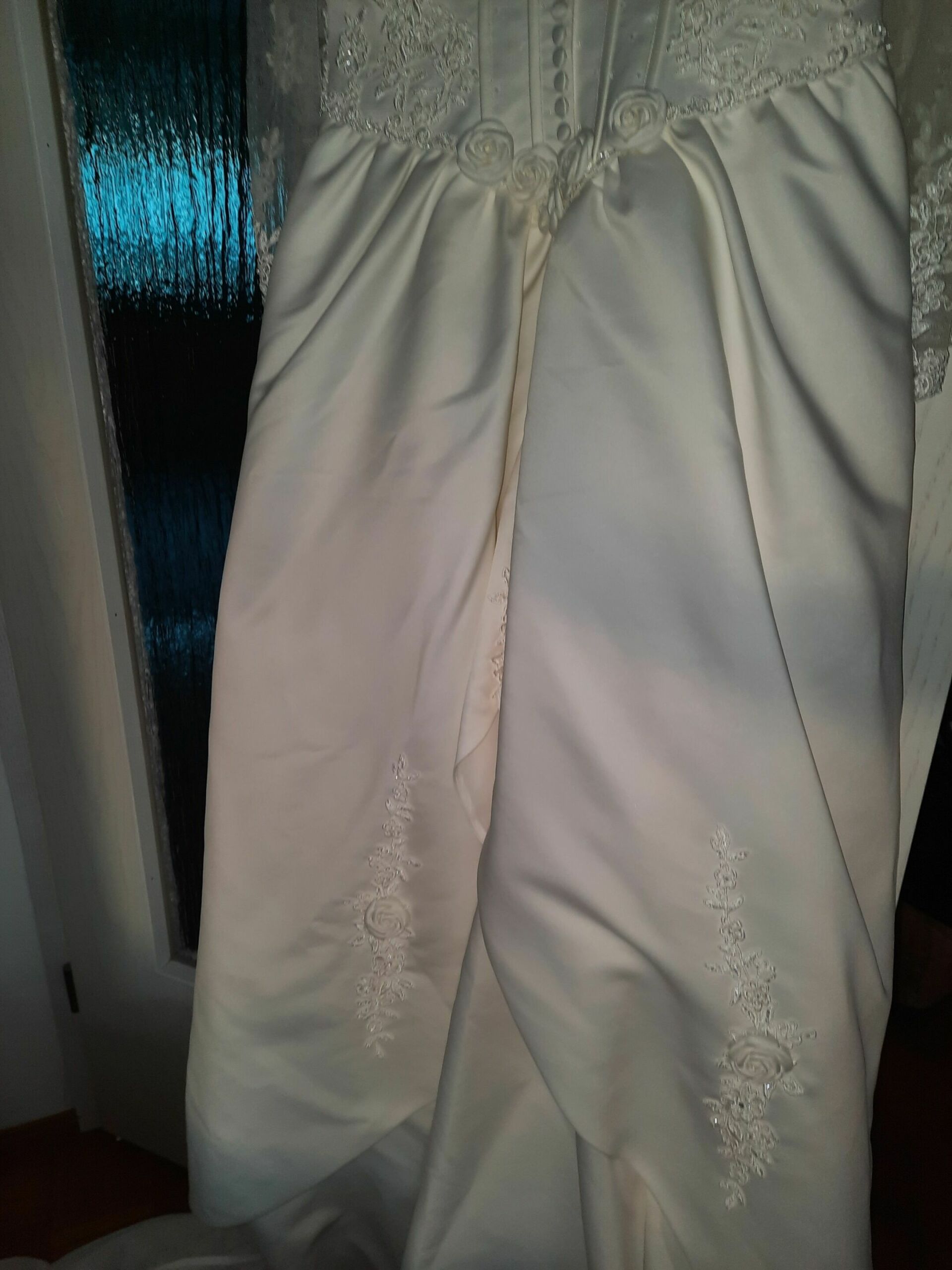Second Hand Brautkleid Sincerity Bridal / Justin Alexander A-Linie Gr. 44 Foto 5