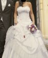 Second Hand Brautkleid Oksana Mukha Prinzessin Gr. 36 Maßgeschneidert Foto 2