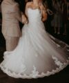Second Hand Brautkleid Sincerity Bridal / Justin Alexander A-Linie Gr. 40 Foto 4