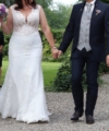 Second Hand Brautkleid MS Moda Fit and Flare Gr. 42 Foto 1