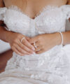 Second Hand Brautkleid Mila Nova Meerjungfrau Gr. 36 Foto 5