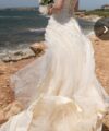 Second Hand Brautkleid Lilly aus Düsseldorf A-Linie Gr. 36 Maßgeschneidert Foto 1