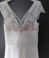 Second Hand Brautkleid Bianco Evento Boho Gr. 42 Foto 7