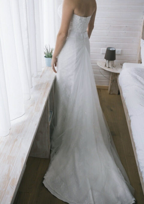 Second Hand Brautkleid Affezione Couture Sposa Fit and Flare Gr. 38 Foto 1