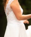 Second Hand Brautkleid A-Linie Gr. 38 Foto 2