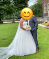 Second Hand Brautkleid Prinzessin Gr. 44 Foto 1