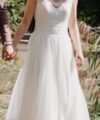 Second Hand Brautkleid Pronovias PR458.10084118 AICOCSE – 2019 A-Linie Gr. 36 Foto 3