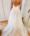 Second Hand Brautkleid Demetrios / The Sposa Group Cosmobella 7957 A-Linie Gr. 30 Neu & ungetragen Foto 2