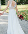 Second Hand Brautkleid Beside 1240 Boho Gr. 34 Foto 4