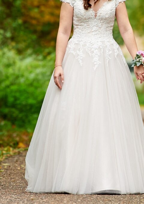 Second Hand Brautkleid Ladybird LL42209 A-Linie Gr. 36 Foto 4