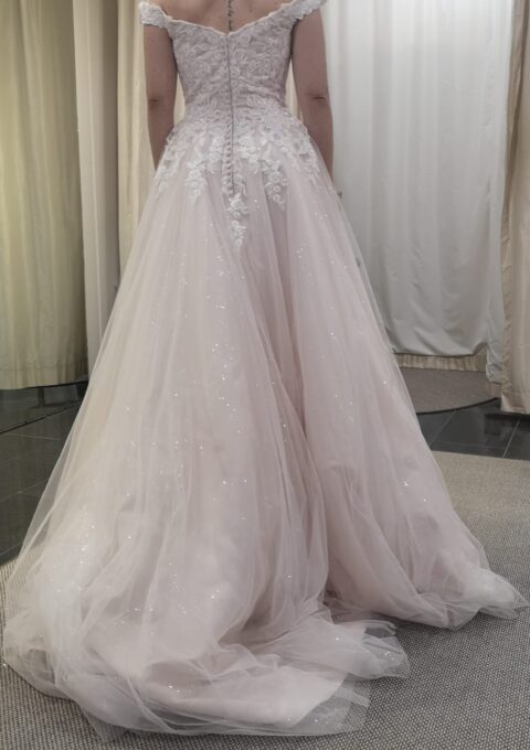 Second Hand Brautkleid Ladybird LL42209 A-Linie Gr. 36 Foto 6