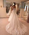 Second Hand Brautkleid · Martina Liana · A-Linie · Gr. 38 · Maßgeschneidert Foto 5