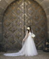 Second Hand Brautkleid · Martina Liana · A-Linie · Gr. 38 · Maßgeschneidert Foto 2