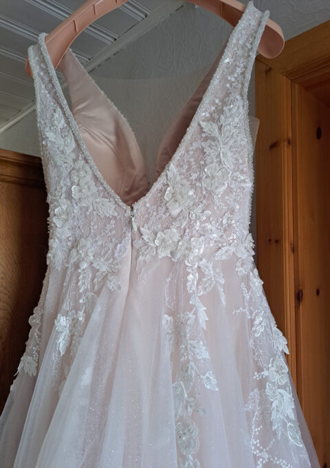 Second Hand Brautkleid Prinzessin Gr. 38 Foto 7